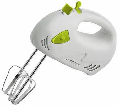 Esperanza EKM007G Muffin ručný mixér zelená / 150 W / 7 rýchlostných stupňov
