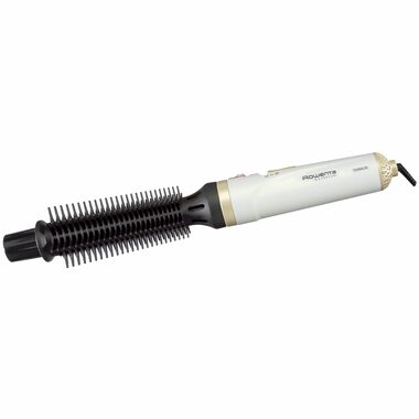 Rowenta Curl Release CF 3910 / teplovzdušná kulma / 300 W / 2 teploty a rýchlosti / 2 kefy / bielo-zlatá