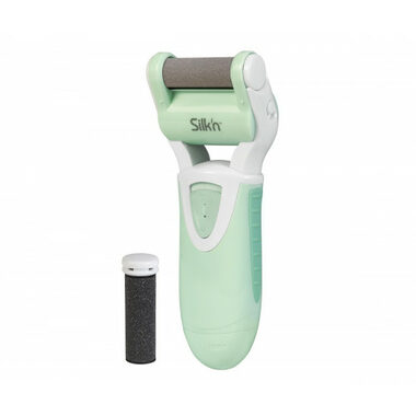 Silk´n MicroPedi Wet &amp; Dry / Pedikúra / 46 otáčok za sekundu / 2 valčeky / 2x AA