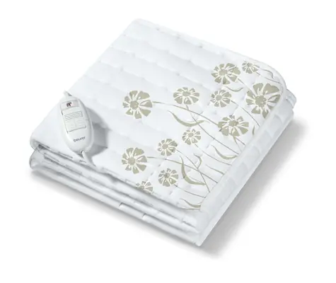 Beurer TS 23 vyhrievaná prikrývka biela / 60W / 3 teploty / 150 x 80 cm
