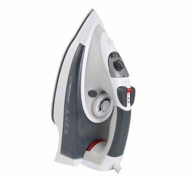 Esperanza EHI009 Chino bielo-šedá / keramická žehlička / 2400 W / 0.3L / samočistenie