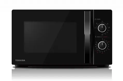 Toshiba MWP-MG20P čierna / mikrovlnná rúra / 20l / Rozmrazovanie / Gril / tanier 25.5 cm