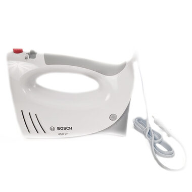 BOSCH MFQ3530 biela / Ručný mixér / 450W / 5 rýchlostí / šľahanie / miesenie