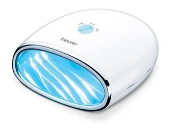 Beurer MP 48 / UV lampa na LED aj gélové nechty / 18 výkonných LED / časovač (30-60-120)