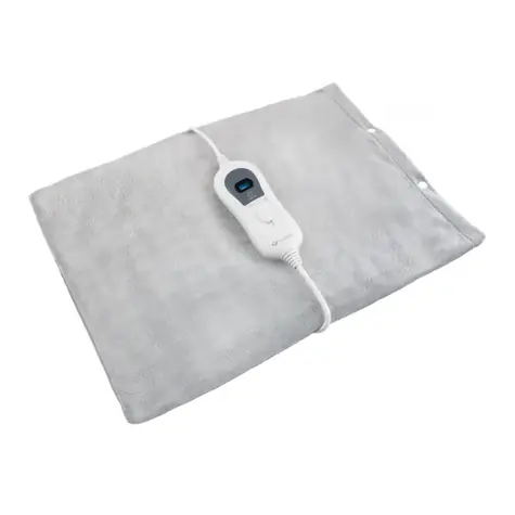 TrueLife HeatBlanket 0403 / Nahrievacia dečka šedá / 100 W / 3 teploty / 40 x 30