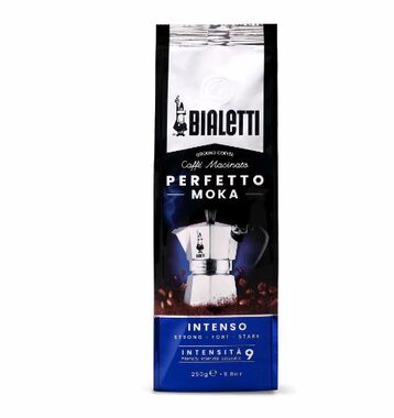 Bialetti Perfetto Moka Intenso 250 g / mletá káva / 30% Arabica &amp; 70% Robusta