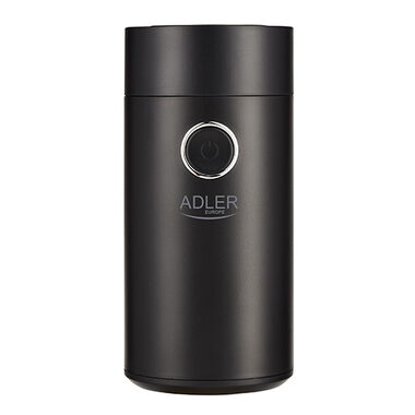 Adler AD 4446bs čierna / mlynček na kávu / zásobník 75g / 150 W 