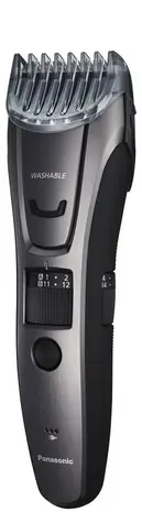 Panasonic ER-GB80-H503 čierna / Zastrihávač vlasov&amp;fúzov / 3 nástavce / dĺžka strihu 0.5-20mm