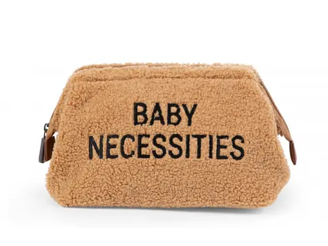 Childhome Baby Necessities Teddy Beige / Toaletná taška / 27 x 13 x 15 cm