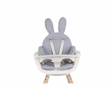 Childhome Sedacia podložka do detskej stoličky Rabbit Jersey Grey