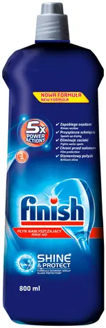 FINISH Shine &amp; Protect 800 ml / Leštidlo do umývačky