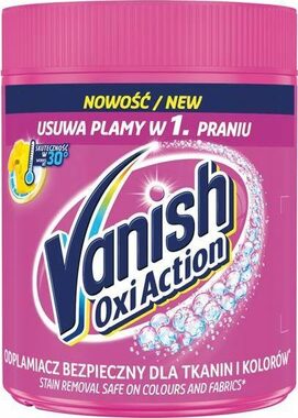 VANISH Oxi Action Pink 470g / odstraňovač škvŕn