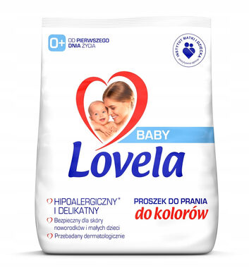 LOVELA Baby prací prášok na farebnú bielizeň 1.3 kg