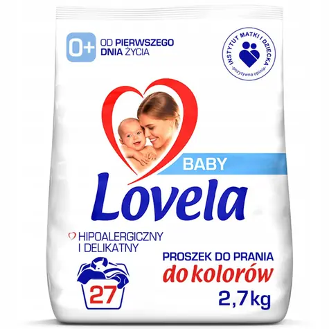 LOVELA Baby prací prášok na farebnú bielizeň 2.7 kg
