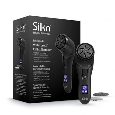 Silk´n FreshPedi Black odstraňovač stvrdnutej kože s odsávaním