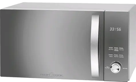 ProfiCook MWG 1176 / Mikrovlnná rúra s grilom / 800 W / 23 l / 9 automatických programov