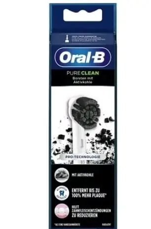 Oral-B Active Charcoal / náhradná hlavica / 3ks