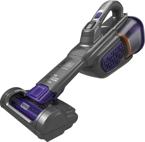 Black&Decker BHHV520BFP / Aku ručný vysávač / 18V / Li- ION / 0.7 l / 2.0Ah