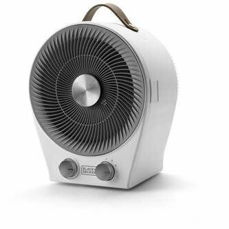 Black&Decker BXFSH2000E / teplovzdušný ventilátor / 2000W / oscilácia / 2 vykurovací stupne / dopredaj