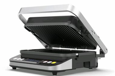 AENO EG1 nerez / kontaktný gril / 2000 W / 3 programov