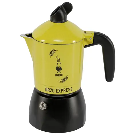 Bialetti ORZO EXPRESS moka kanvička na 2 šálky 85 ml žltá