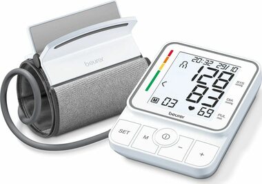 Beurer BM 40 biela / tlakomer na paži / plne automatický / pulzomer / detekcia arytmie / 2x 100 miest v pamäti