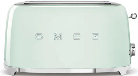 SMEG TSF02PGEU zelená / Hriankovač / 1500 W / 2 sloty / 6 stupňov opečenia