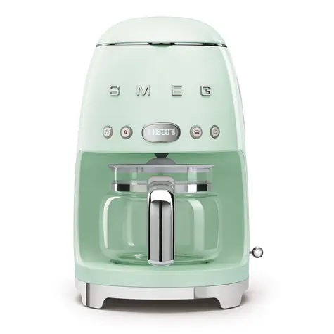 SMEG DCF02PGEU zelená / kávovar na prekvapkávanú kávu / 1050 W / 1.4L nádrž na vodu