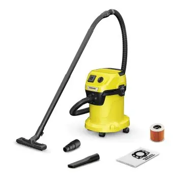 Kärcher WD 3 P / Viacúčelový vysávač / 1000W / 17 l / Mokré a suché vysávanie / Dĺžka kábla 4 m