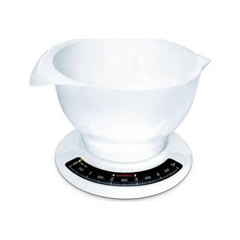 Soehnle Culina Pre biela / kuchynská váha / max. 5 kg / funkcia TARE / 2.5 L miska