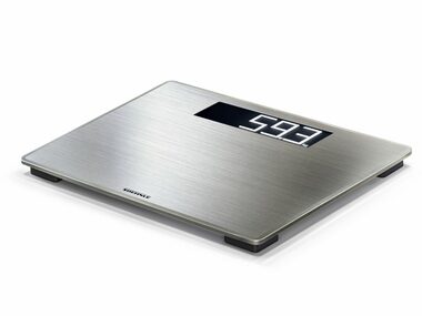 Soehnle Style Sense Safe 300 strieborná / Digitálna osobná váha / max. 180 kg / presnosť 100 g / 3x 1,5 V batéria