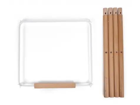 Childhome Extra dlhé nohy k stoličke Evolu White