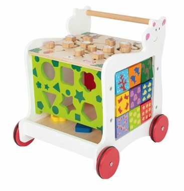 Small Foot Drevené chodítko Ľadový medveď / od 12 mesiacov