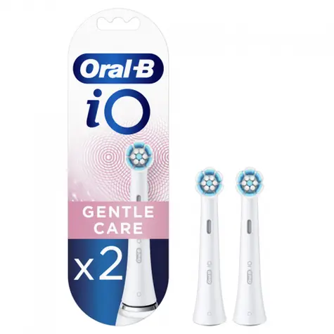 Oral-B Gentle Care iO biela 2ks / náhradná hlavica pre Gentle Care iO
