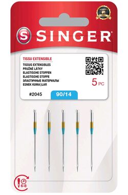 Singer 2045 - 90/14 5ks / Ihly / na streč