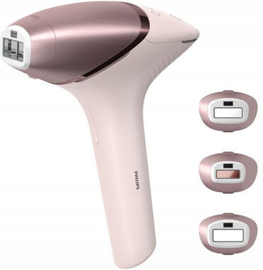 Philips Lumea BRI977/00 ružovo-biela / IPL epilátor / počet zábleskov: 450 000 / 4 nástavce