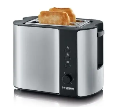 Severin AT 2589 strieborná / Hriankovač / 800W