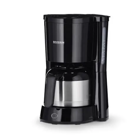 Severin KA 4835 čierna / Kávovar na prekvapkávanú kávu / 1000W / 1 l