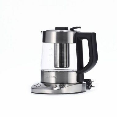 Severin WK 3473 strieborná / Rýchlovarná kanvica / 2200W / 1 l / nerez + sklo