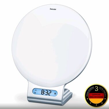 BEURER WL 75 strieborná / rádiobudík / 256 odtieňov svetla / Bluetooth / AUX 