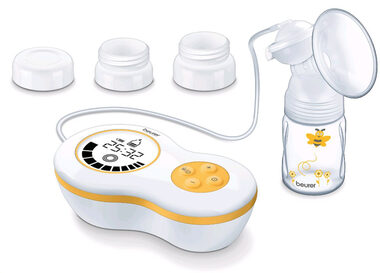 BEURER BY 40 biela / odsávačka mlieka / elektrická / 10 úrovní / LCD displej