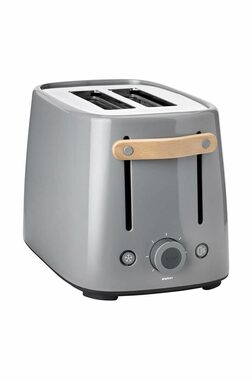 Stelton Emma Toaster sivá / Hriankovač / 870-1030 W / nerez / fuknce odmrazovanie