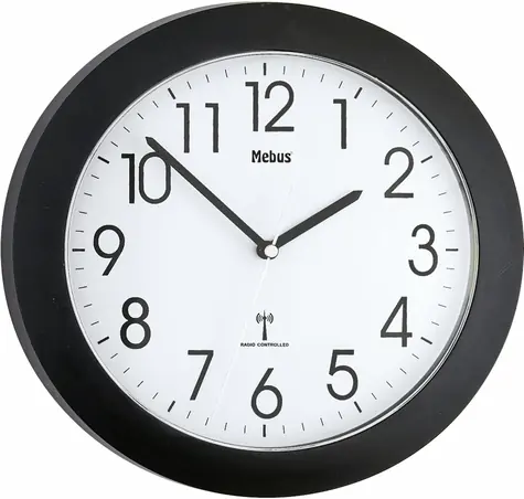 Mebus 52450 - Rádiom riadené nástenné hodiny 