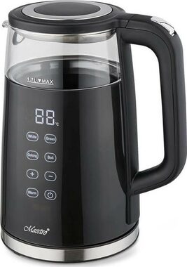 Maestro MR-049 čierna / Rýchlovarná kanvica / 2200W / 1.7 L 