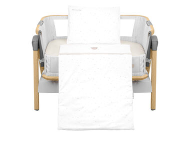 KikkaBoo Posteľná sada s obliečkami 5ks do postieľky 50x85 cm