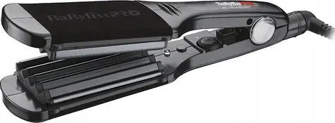 Babyliss BAB2512EPCE čierna / Krepovacia žehlička / prie. doštičiek 60 mm / 5 teplôt 120 ° - 200 ° C 