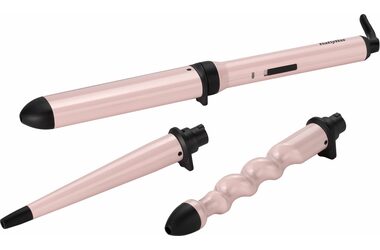 Babyliss MS750E ružová / Multifunkčná kulma / 3 vymeniteľné nadstavce / 2 teploty 