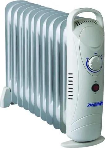 Mesko MS 7806 biela / Elektrický olejový radiátor / 11 rebier / 1200W