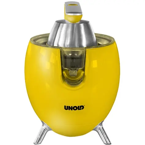 Unold 78132 žltá / Lis na citrusy / 300 W / BPA-free / nerez