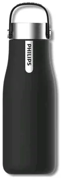 Philips AWP2788BK GoZero UV čierna / samočistiaca fľaša / 0.59 l